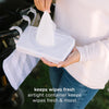 Ubbi On The Go Baby Wipes Dispenser - Grey