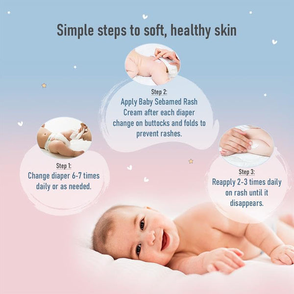 Sebamed Baby Rash Cream pH 5.5 Diaper Rash Relief - 100ml