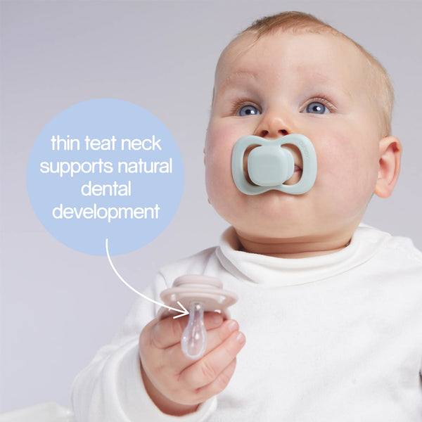 B Box Silicone Pacifiers Pack Of 2 (0-6M) - Ocean & Sky