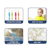 Hopop Silicone Baby Self-Feeding Spoons – Pack of 2 - Dezine Kids
