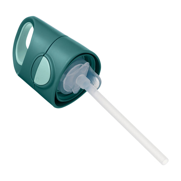 B.Box Tritan Straw Drink Bottle 450 ml - Emerald Forest Green