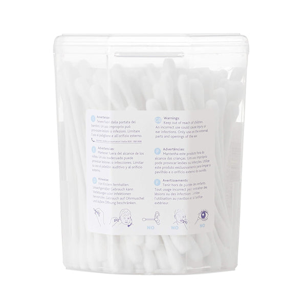 Chicco Cotton Buds With Ear Drum Protection - 160 Pcs