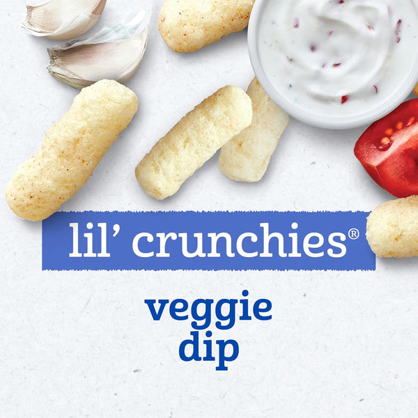 Gerber Lil Crunchies for Crawlers, 8+ months - Veggie Dip
