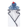 Hudson Baby Animal Face Cotton Hooded Towel, Size 30in x 30in - Octopus