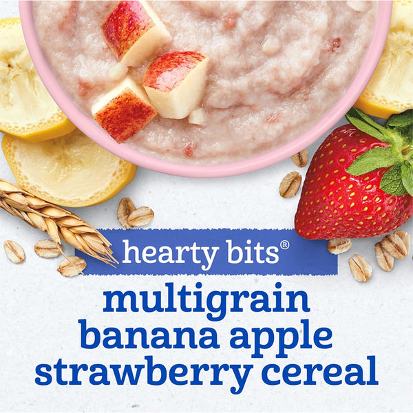 Gerber Cereal for Toddlers, 12+ months - Multigrain Banana Apple Strawberry