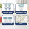 Hopop Baby Multi-Functional Food Storage Containers – Set of 4 - Dezine Kids