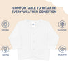 Hopop Front Open Full Sleeves Cotton Vest for Babies - Dezine Kids