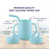Hopop 3-in-1 Sipper Cup with Spout & Straw – 210 ml - Dezine Kids