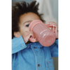 Beaba 360° Baby Learning Cup with Anti-Drip Disc, Dual handle & Spillproof Sippy Cup for Toddlers, 340 ml - Pink