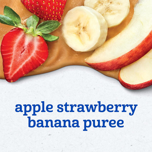 Gerber Fruit Puree - Apple Strawberry Banana