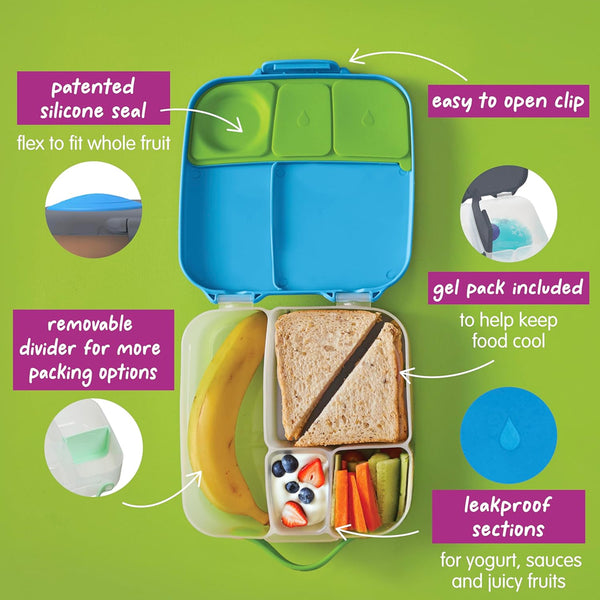 B.Box Lunch Box - Ocean Breeze Blue Green
