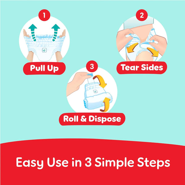 Pampers Ultimate Comfort Pants Size 4 (9 to 14 Kg) 50 Pcs (Made in Egypt)