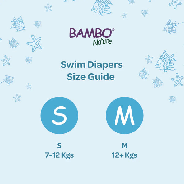 Disposable Swim Diaper Pants, Size S (7-12 kgs)