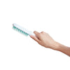 Frida Baby Detangling Hairbrush for Thick or Curly Hair, Wide Tooth Comb & Bristle Combo - Teal
