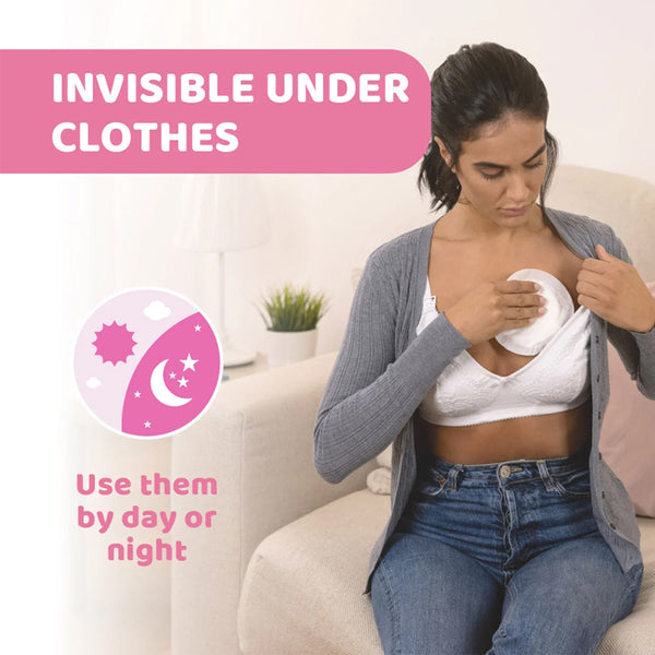 Chicco Antibacterial Breast Protection Pads - 60pcs