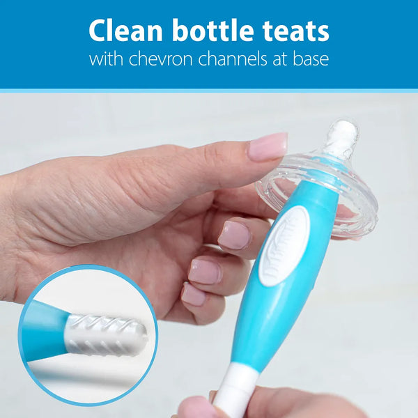 Dr.Browns Baby Bottle Brush - Blue - Dezine Kids