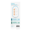 Frida Baby Detangling Hairbrush for Thick or Curly Hair, Wide Tooth Comb & Bristle Combo - Teal