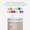 Ubbi Diaper Pail - Taupe