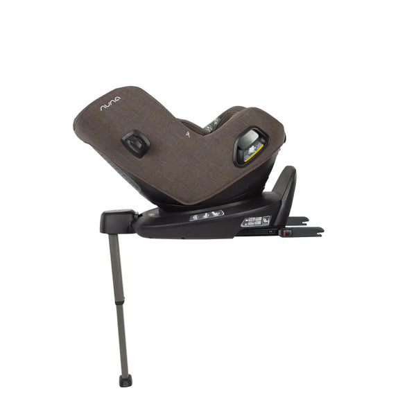 Nuna Pruu Baby Convertible Car Seat 360° Rotation, 5 Position Reclining Seat For 0 to 4Y (Upto 19Kg) - Chestnut