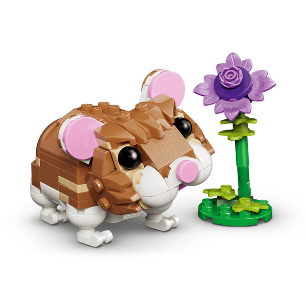 Lego Creator 3 in 1 Cute Hamster with a Flower