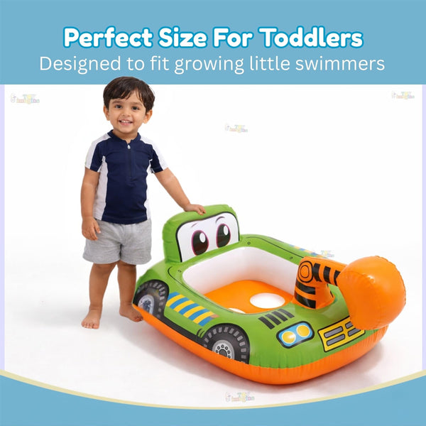 Intex Kiddie Inflatable Swim Water Float Ring Cruiser - Plane - Dezine Kids