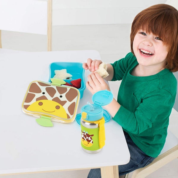 Skip Hop Lunch Box Zoo 4 Piece Lunch Kit - Giraffe