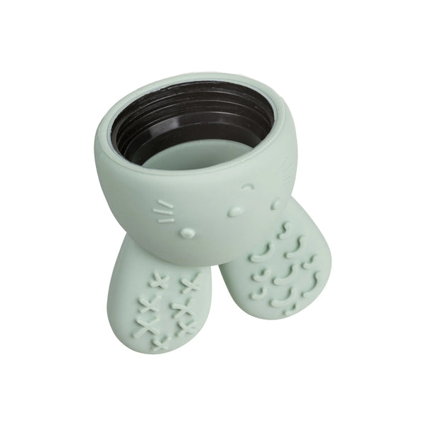 B Box Chill Plus Fill Bunny Teether - Sage Green