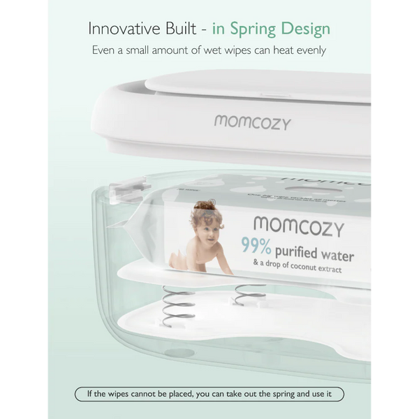 Momcozy Health Care Baby Wipe Warmer - White