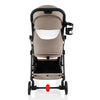 Britax Flylite Cabin Friendly Stroller 0 to 4 Years - Teak - Dezine Kids
