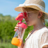 B.Box Tritan Straw Drink Bottle 450 ml - Strawberry Shake Pink Orange