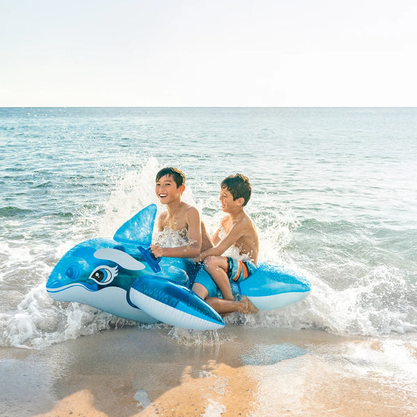 Intex Lil' Whale Ride On Inflatable Pool Float - Dezine Kids