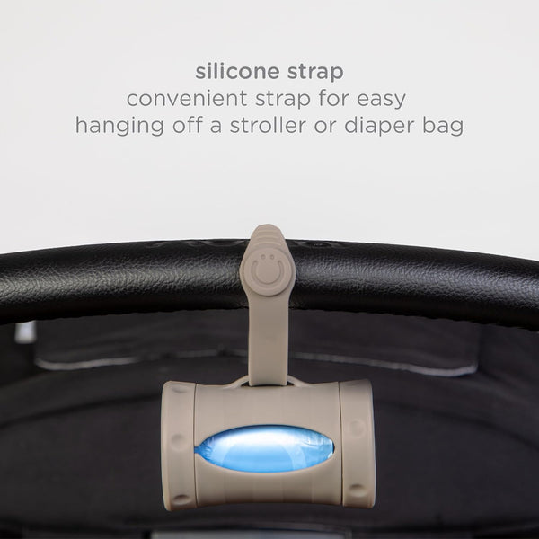 Ubbi On The Go Bag Dispenser - Taupe