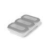 Easy-Store 6oz Containers - Grey - Dezine Kids