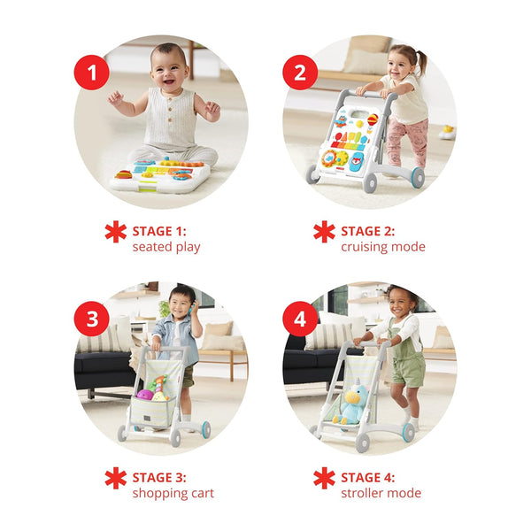 Skip Hop Explore & More 4 In 1 Grow Along Activity Walker Baby Toy