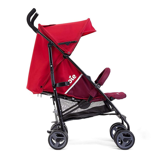 Joie Nitro LX Lightweight Baby Stroller for 0 to 3Y (Upto 15Kg) - Cherry - Dezine Kids