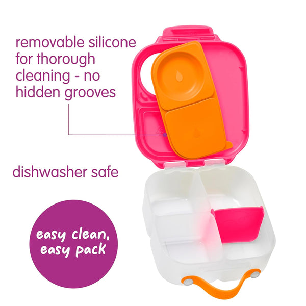 B.Box Mini Lunch Box - Strawberry Shake Pink Orange