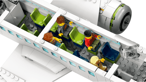 Lego City Passenger Airplane Building Toy Set