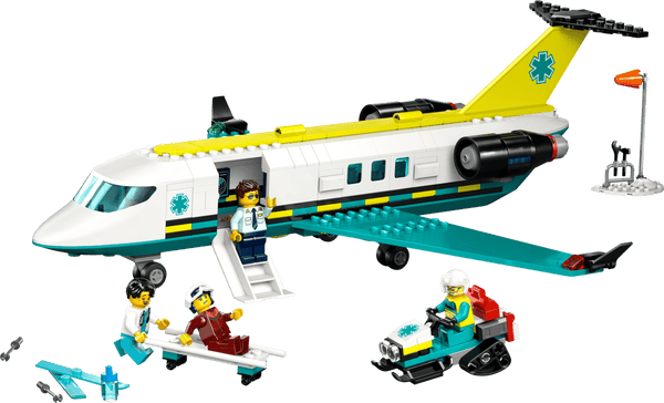 Lego City Emergency Air Ambulance Plane - Dezine Kids