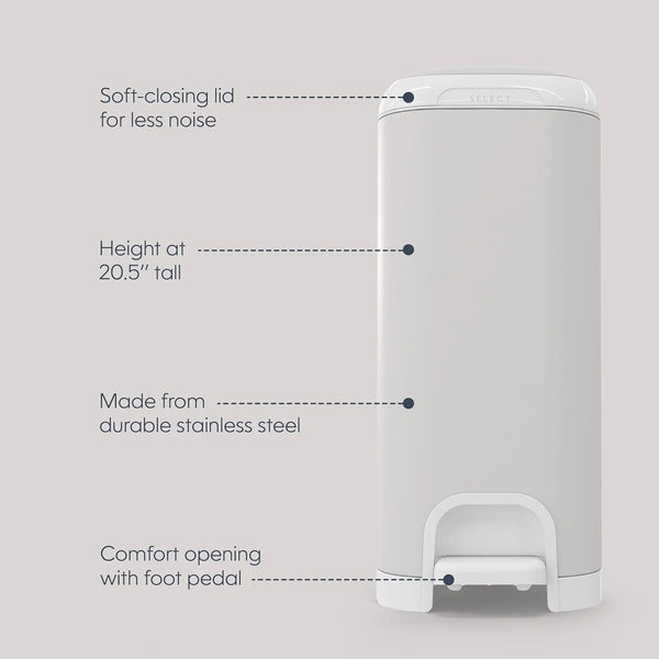 Diaper Genie Select Pail - Grey