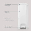 Diaper Genie Select Pail - White