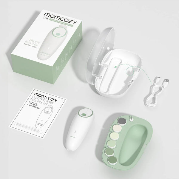 Momcozy Baby Nail File Electric - Green
