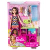 Barbie Doll and Pet Playhouse with 2 Pets Playset for Kids - Dezine Kids