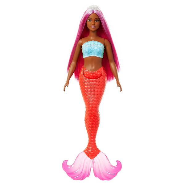 Barbie Mermaid Doll 2 with Fantasy Hair and Headband Accessories - Dezine Kids
