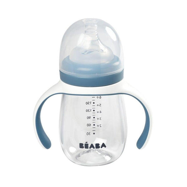 Beaba 2 in 1 Learning Cup Windy Blue - 210ml
