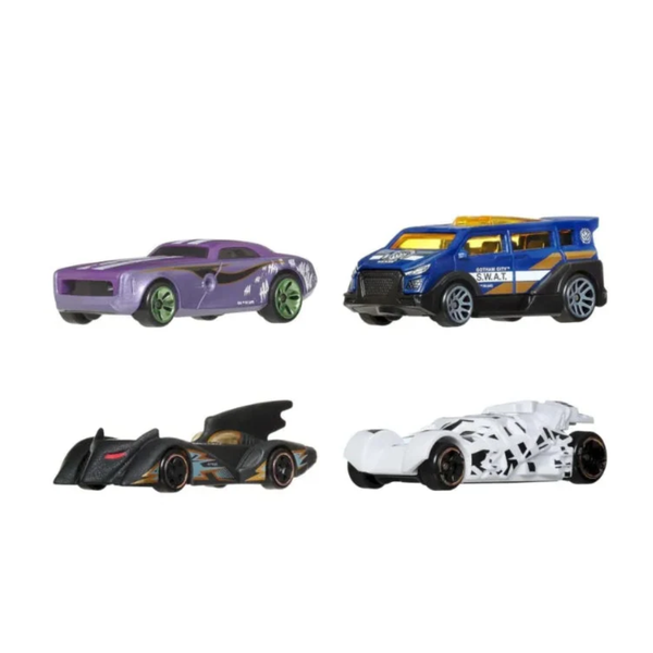 Hot Wheels Silver Series Batman Set of 10 Cars