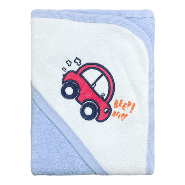 Hopop Soft & Absorbent Hooded Baby Bath Towel - Dezine Kids