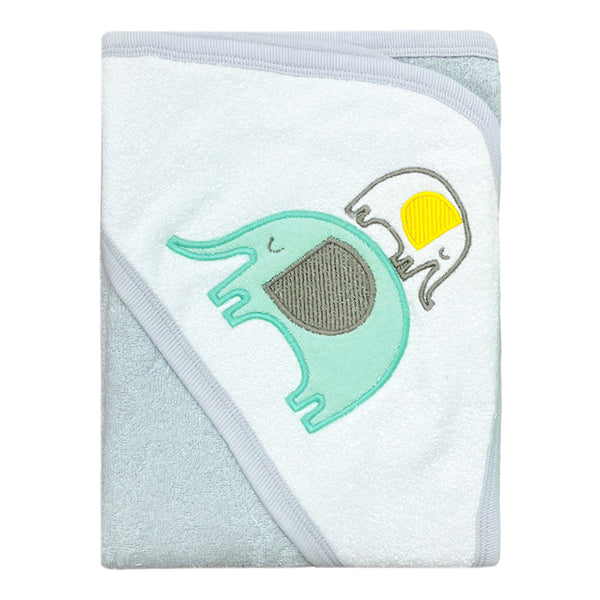 Hopop Soft & Absorbent Hooded Baby Bath Towel - Dezine Kids