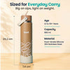 Basil Insulated Stainless steel Sipper with Carry Handle - Classic Dune