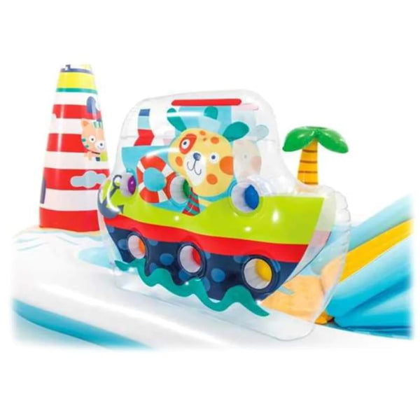 Intex Inflatable Swimming Pool Slide Bath Tub for Kids Outdoor & Indoor Activity Tub - Dezine Kids