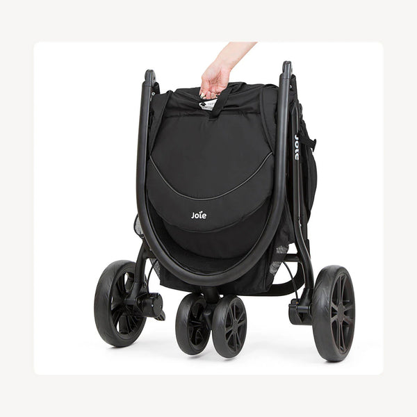 Joie Stroller Litetrax 3 W/ Rc 0 to 15kg - Coal - Dezine Kids